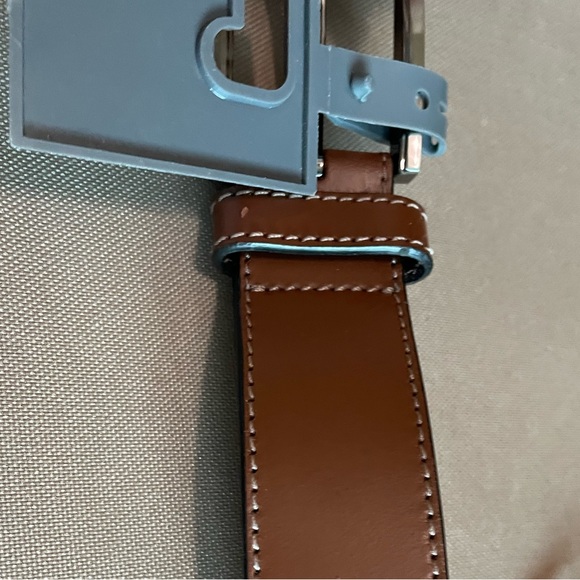 Van Heusen Mens Tan “Buff Split Leather” Belt, Size 34, NWT - Picture 6 of 8